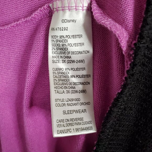 Disney Size 3X Top Nightmare Before Christmas Scream Queen Sally Sleep Shirt - Picture 5 of 11